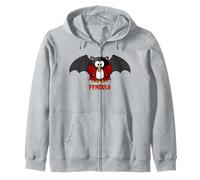 Tshirt Pinguino Vampiro per Halloween 2018 Felpa con Cappuccio