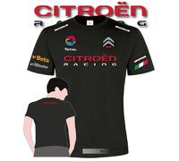 TSHIRT B&C NEUTRA PRINTED PEUGEOT AUTO MOTO SPORT ITALIA 100% COTONE COLORE R