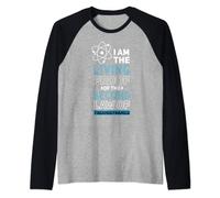 Tshirt Quantistica Fisica Seconda Legge Termodinamica Maglia con Maniche Raglan