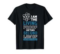Tshirt Quantistica Fisica Seconda Legge Termodinamica Maglietta