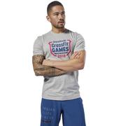 TSHIRT REEBOK CROSSFIT DN2393 GAMES CREST GRIGIO