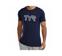 TSHIRT TYR BIG LOGO TRIBLEND USSTMC3A BLU