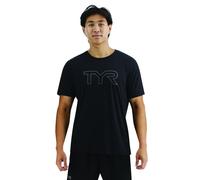 TSHIRT TYR BIG LOGO TRIBLEND USSTMC3A NERO