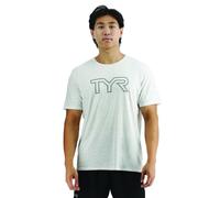 TSHIRT TYR BIG LOGO TRIBLEND USSTMC3A PANNA