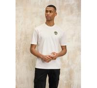 TSHIRT uomo BLAUER ADDINGTON USA 25SBLUH02274 BIANCA MIAMI ESTATE 2025 t-shirt