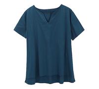 Tshirt Uomo Firmate Manica Corta Maglietta Estive Palestra Classica Offerta Tshirt Traspirante Sportiva Scollo a V Nera T-Shirt Top Cotone Comode Taglie Forti Magliette Basic Tee Sport Allenamento Gym