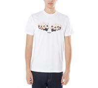 tshirt uomo JOHN RICHMOND juliocesar tshirt in cotone WHITEa XXL scelta=P WHITE