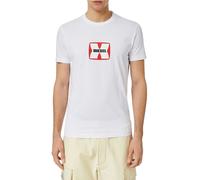 tshirt uomo maniche corte DIESEL t-diegor t-shirt a maniche corte WHITE B 419721