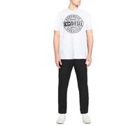tshirt uomo maniche corte DIESEL t-just t-shirt a maniche corte WHITE BIA 419780