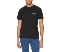 tshirt uomo maniche corte GUESS underwear tshirt a manica corta JetBla NE 422462