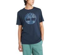 T-shirt Timberland Kennebec River Logo manica corta blu scuro - M