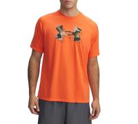 Maglia a maniche corte Under Armour Tech™ Print Fill da uomo Fire / Baroque Verde XL