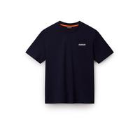 TSHIRT Uomo NAPAPIJRI S SMALL BOX SS NP0A88TR RELAXED FIT MAN Shirt LOGO BLU
