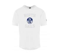 North Sails White Cotton T-Shirt XXL