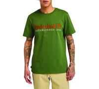 tshirt uomo TIMBERLAND estabilished 1973 tshirt BLACK/FORESTGREEN XL scelta=P B