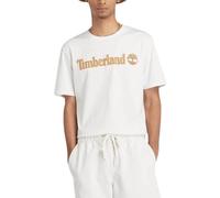 Timberland T-Shirt da Uomo Kennebec River Linear Logo Bianca Taglia L Codice TB0A5UPQCM9 Bianco