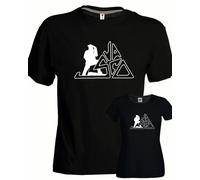 Tshirt VASCO triangolo blasco concerto musica rock uomo donna cotone colori vari