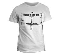 Tshirt Welcome to Cabot Cove, Miss Fletcher And The Sheriff, Tshirt Signora in Giallo