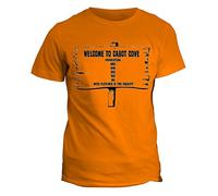 Tshirt Welcome to Cabot Cove, Miss Fletcher And The Sheriff, Tshirt Signora in Giallo