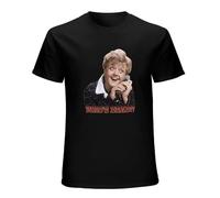 Tshirt Who is Dead Jessica Fletcher Angela Lansbury She Wrote Men And Short-Sleeved T-Shirts Black L
