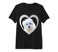 Tshirts Maltese - Cane Maltese - Maltese Maglietta Premium