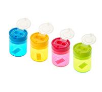 TSI 45361 - Contenitore doppio rotondo con chiusura, confezione da 12