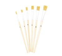 TSI Pennello, Legno, Naturale, 2,4,6,8,10,12, 6 unità