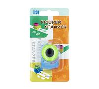 TSI 49658-W-4 - Punzonatrice a cerchio, dimensioni: 4 x 3 x 4,5 cm, diametro ca. 18 mm, ideale per carta e cartone fai da te, art. n. 49658-W-4