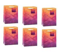 TSI 85017-1 - Sacchetti regalo MOUNTAIN in confezione da 6 pezzi, misura media (altezza x larghezza x profondità) 23 x 18 x 10 cm