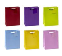 TSI 86011 - Sacchetti regalo alla moda, confezione da 12 pezzi, misura media (altezza x larghezza x profondità) 23 x 18 x 10 cm