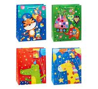 TSI 86314 - Confezione da 12 sacchetti regalo, misura grande, 32 x 26 x 13,5 cm (A x L x P)