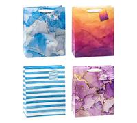 TSI Confezione da 12 sacchetti regalo ART DESIGN, dimensioni: grandi (altezza x larghezza x profondità) 32 x 26 x 13,5 cm, art. n. 85317
