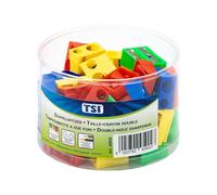 TSI Temperamatite doppio, confezione da 50 colori assortiti, art. n. 45902