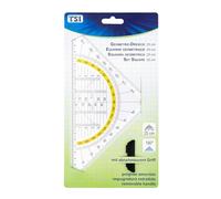 TSI Triangolo geometrico con impugnatura rimovibile, 25 cm, ipotenusa 46322