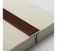 Tsition Strip T Molding Flooring Tsitions Bar, Striscia di Soglia per Pavimento in Laminato per Porte Interne, Strisce di Copertura per Cuciture Piatte per Piastrelle/Legno, Super STR, Red