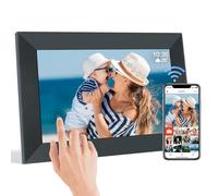 TSITSC Cornice fotografica digitale WiFi 10,1 pollici, cornice intelligente con 32 GB, touch screen IPS, condivisione istantanea di foto tramite l'app Frameo, regalo premuroso per nonni, donne/uomini