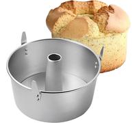 TSJESMIC - Stampo Chiffon Cake, Tortiera Alta 11 cm, Stampo Chiffon Cake 24 cm