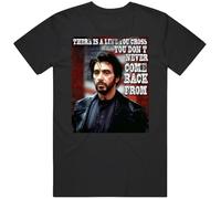 TSKKEFHH Carlito's Way al Pacino Quote T ShirtBlackM