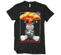 TSKKEFHH Garbage Pail Kids Adam Bomb Men's T ShirtBlackXXL