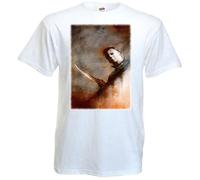 TSKKEFHH Halloween v.21 T Shirt Movie posterWhiteXXL