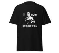 TSKKEFHH Ivan Drago Tee 80s Movie T shirtBlackXXL