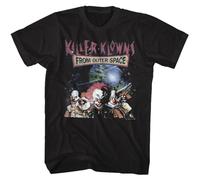 TSKKEFHH Killer Klowns Klowns in Space Movie T ShirtBlackL
