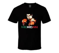 TSKKEFHH Marco Antonio Barrera Mexican Boxing T ShirtBlackL