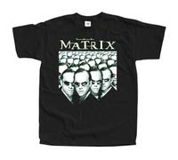 TSKKEFHH Matrix v11 Movie Poster T Shirt TEEBlackL