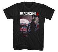 TSKKEFHH Men's Dead Rising Dead Rising 4 Slim Fit T shirtBlackXXL