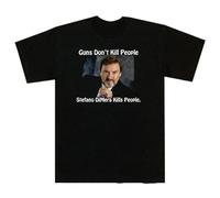 TSKKEFHH Stefano Dimera Soap Days of Our Lives Fun T ShirtBlackL
