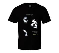 TSKKEFHH Wolf Nicholson Pfeiffer Retro Movie T ShirtBlackS