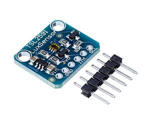 TSL2591 Modulo Sensore di Luce Digitale, Modulie Sensori Fotoresistenza DC 3,3 V/5 V, Moduli Sensor Ottici Dinamico ad Alta Interfaccia I2C 88000 per AVR STM32