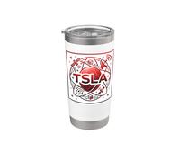 TSLA che si espande nello spazio Bicchiere termico in acciaio inox doppia parete