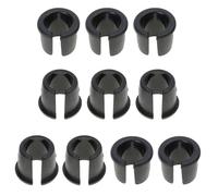 TSMORY 10 valvole per bici occhielli per stelo valvole per bici da strada cerchi adattatore per tubo interno tappo in gomma per sostituzione pneumatici da ciclismo adattatore per tubo interno in gomma